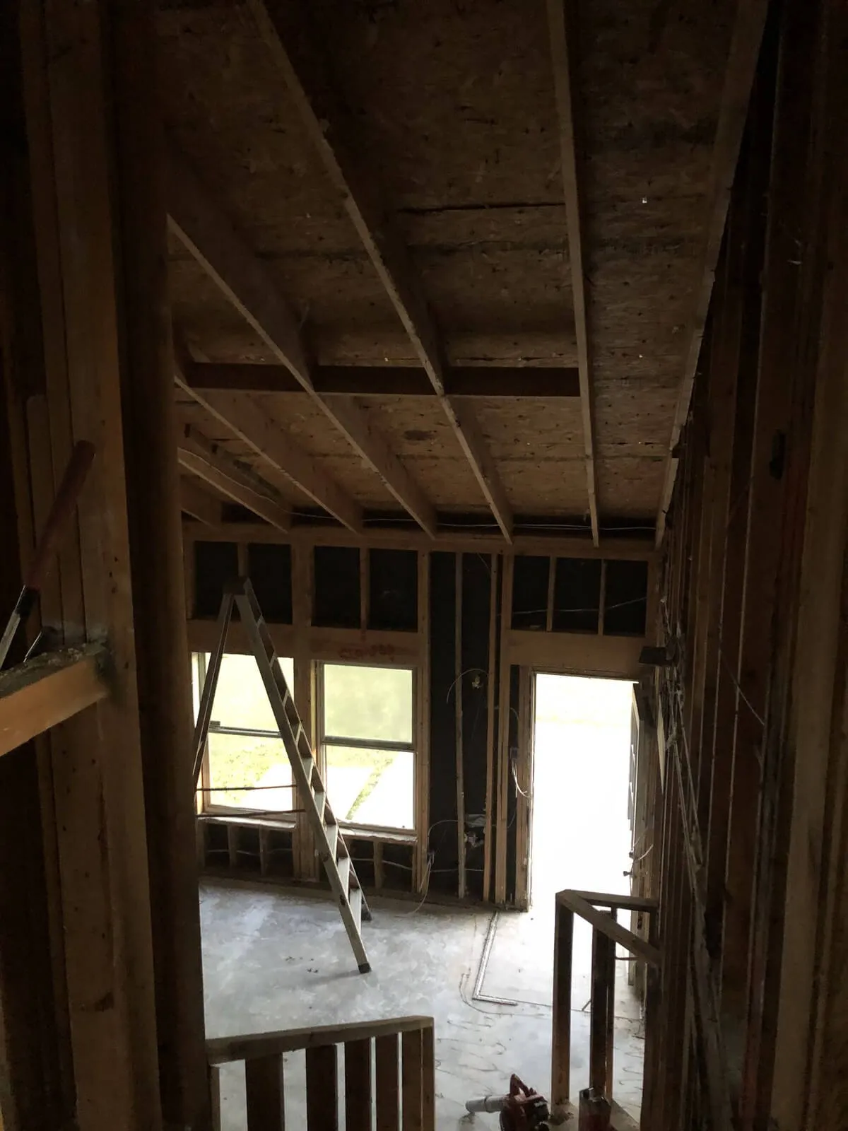 Construction detail from the Appaloosa project.