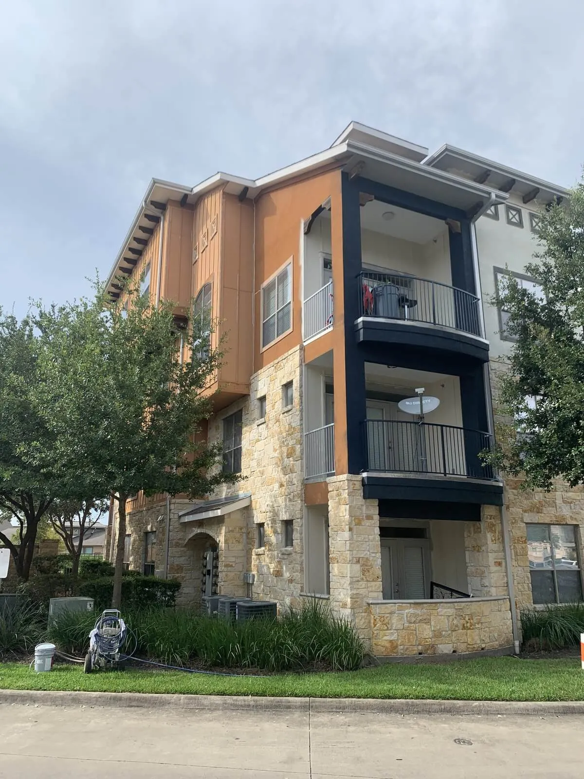 Multi-family exterior repairs and finish upgrades.